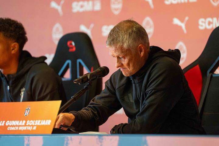 Football. Besiktas. Press Conference. 30.07.2025