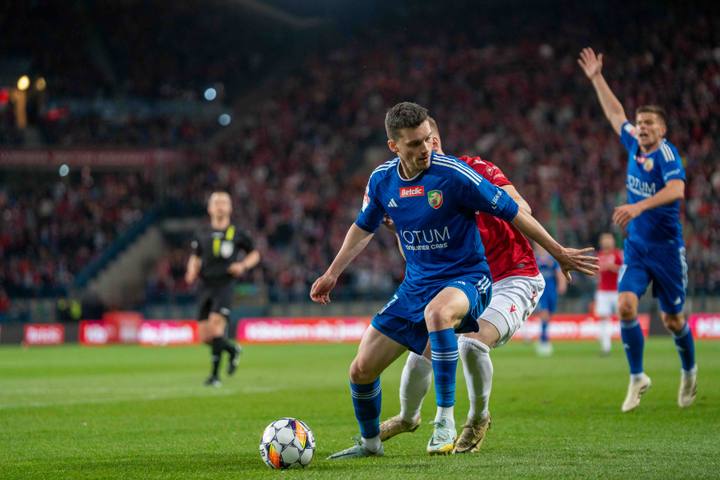 Football. Betlic 1 Liga. Wisla Krakow - Miedz Legnica. 29.05.2025