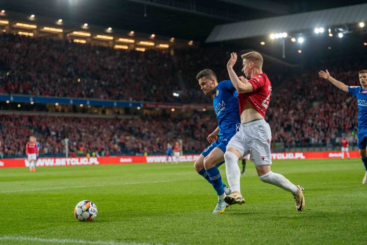 Football. Betlic 1 Liga. Wisla Krakow - Miedz Legnica. 29.05.2025