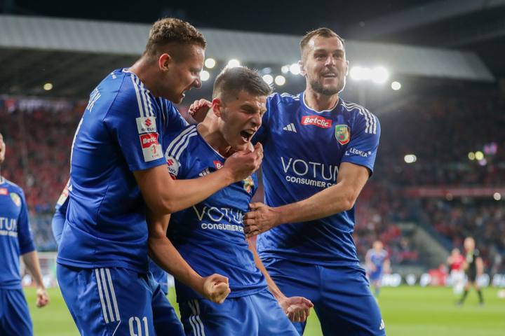 Football. Betlic 1 Liga. Wisla Krakow - Miedz Legnica. 29.05.2025