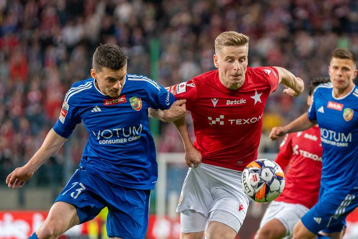 Football. Betlic 1 Liga. Wisla Krakow - Miedz Legnica. 29.05.2025