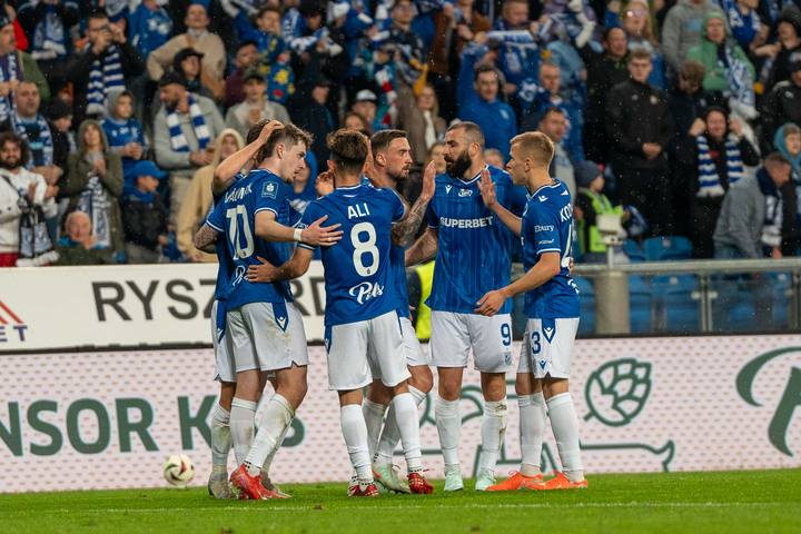 Football. PKO BP Ekstraklasa. Lech Poznan - Cracovia. 21.04.2025
