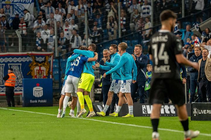 Football. PKO BP Ekstraklasa. Lech Poznan - Cracovia. 21.04.2025