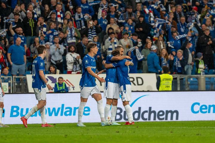 Football. PKO BP Ekstraklasa. Lech Poznan - Cracovia. 21.04.2025