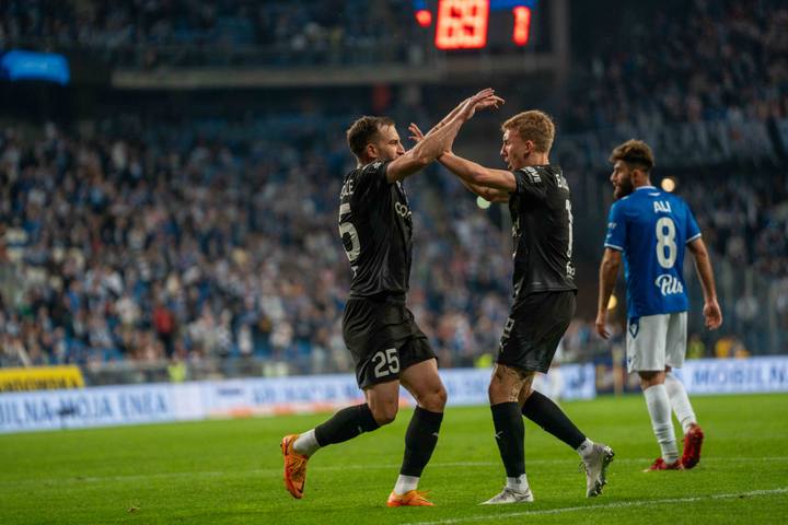 Football. PKO BP Ekstraklasa. Lech Poznan - Cracovia. 21.04.2025