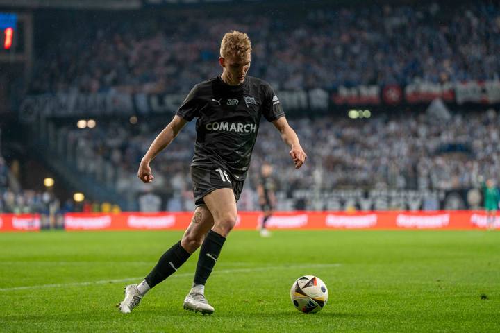 Football. PKO BP Ekstraklasa. Lech Poznan - Cracovia. 21.04.2025