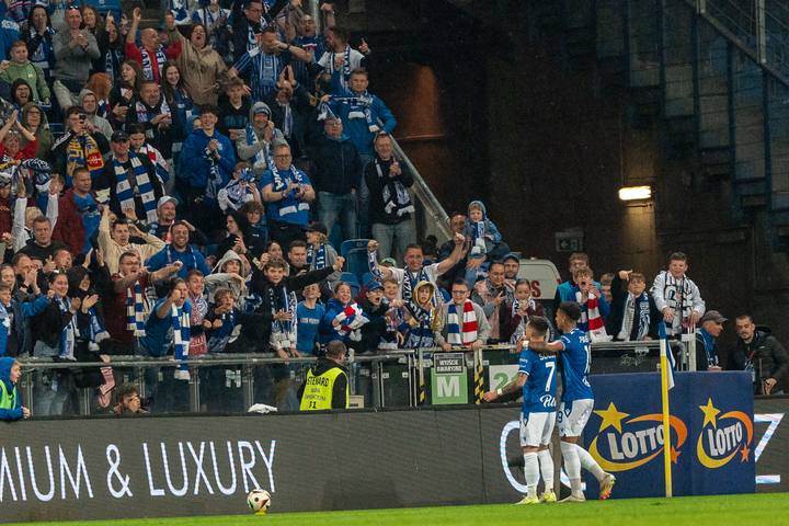Football. PKO BP Ekstraklasa. Lech Poznan - Cracovia. 21.04.2025
