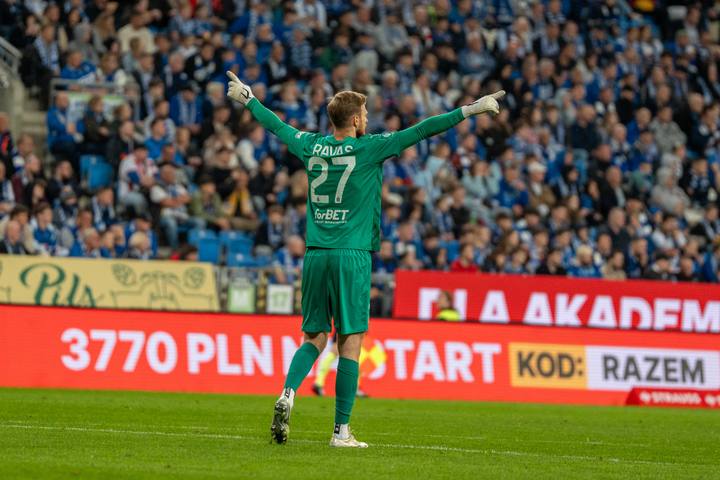Football. PKO BP Ekstraklasa. Lech Poznan - Cracovia. 21.04.2025