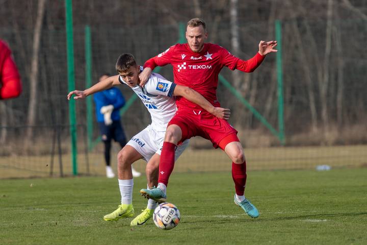 Football. Friendly Match. Wisla Krakow - Hutnik Krakow. 08.02.2025
