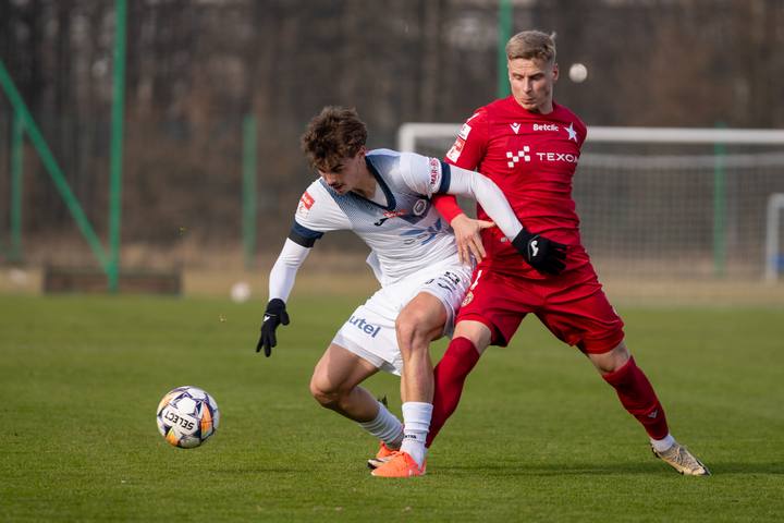Football. Friendly Match. Wisla Krakow - Hutnik Krakow. 08.02.2025