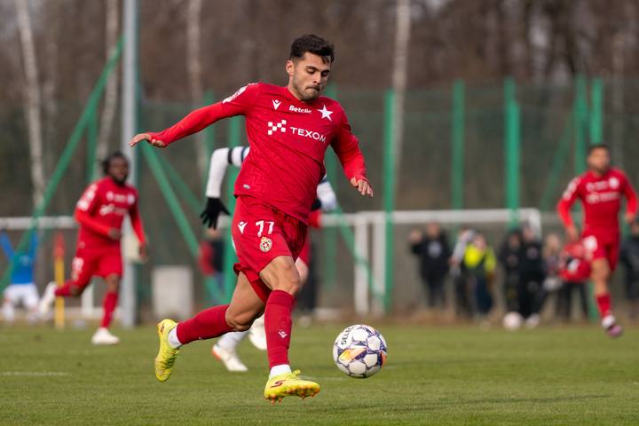 Football. Friendly Match. Wisla Krakow - Hutnik Krakow. 08.02.2025