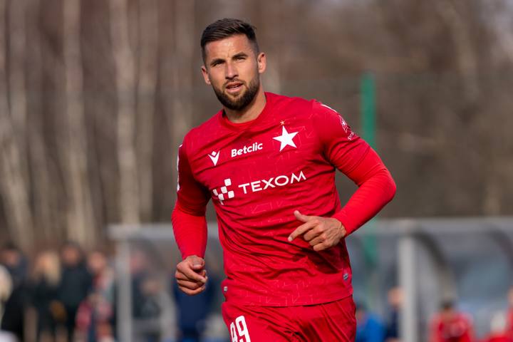 Football. Friendly Match. Wisla Krakow - Hutnik Krakow. 08.02.2025