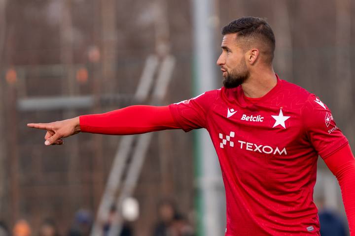 Football. Friendly Match. Wisla Krakow - Hutnik Krakow. 08.02.2025