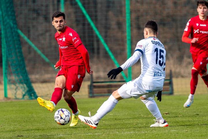 Football. Friendly Match. Wisla Krakow - Hutnik Krakow. 08.02.2025