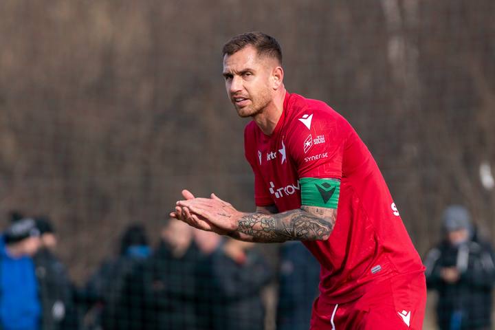 Football. Friendly Match. Wisla Krakow - Hutnik Krakow. 08.02.2025