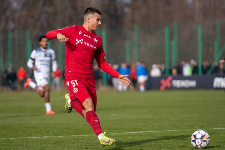 Football. Friendly Match. Wisla Krakow - Hutnik Krakow. 08.02.2025