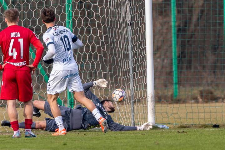 Football. Friendly Match. Wisla Krakow - Hutnik Krakow. 08.02.2025