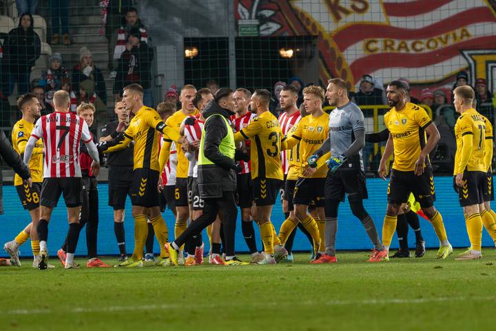 Football. PKO BP Ekstraklasa. Cracovia - GKS Katowice. 09.11.2024