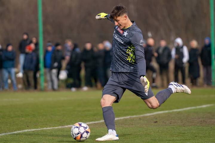 Football. Friendly Match. Wisla Krakow - Hutnik Krakow. 08.02.2025