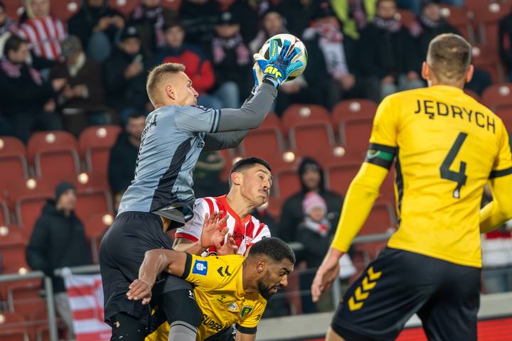 Football. PKO BP Ekstraklasa. Cracovia - GKS Katowice. 09.11.2024
