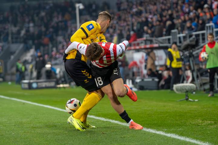 Football. PKO BP Ekstraklasa. Cracovia - GKS Katowice. 09.11.2024