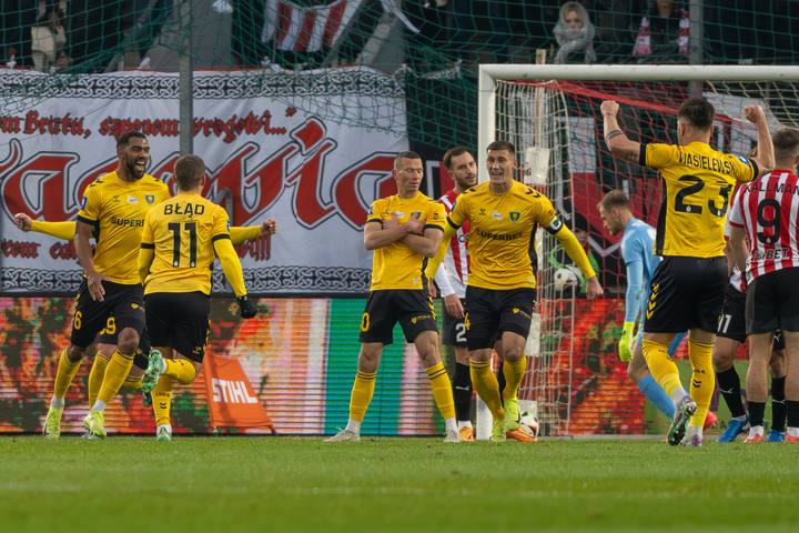Football. PKO BP Ekstraklasa. Cracovia - GKS Katowice. 09.11.2024