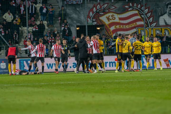 Football. PKO BP Ekstraklasa. Cracovia - GKS Katowice. 09.11.2024