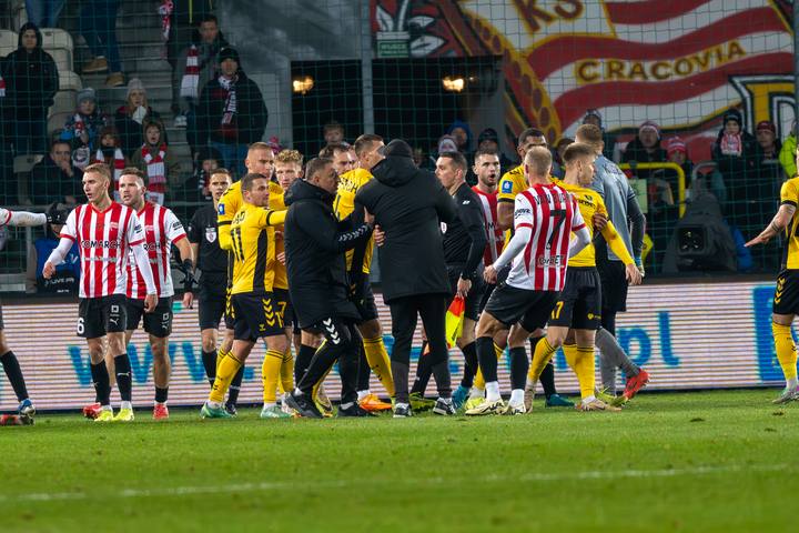 Football. PKO BP Ekstraklasa. Cracovia - GKS Katowice. 09.11.2024