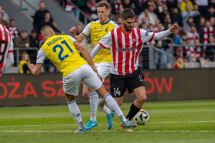 Football. PKO BP Ekstraklasa. Cracovia Krakow - Motor Lublin. 26.10.2024