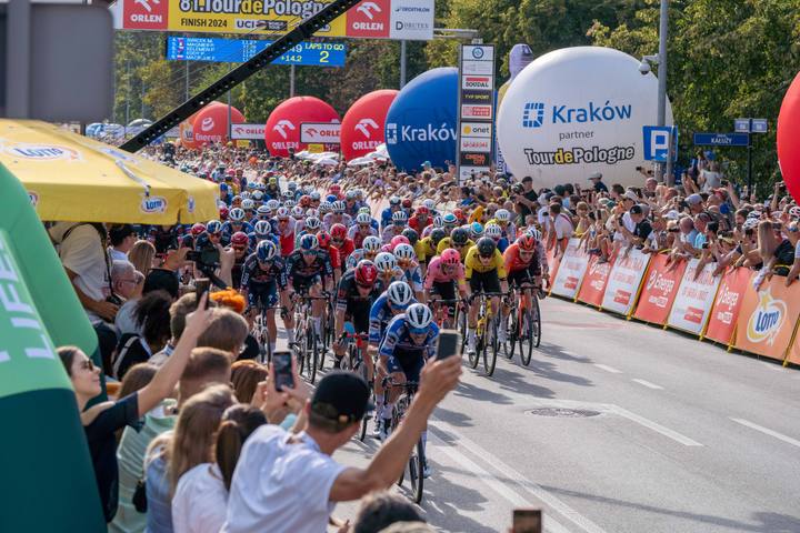 Cycling. Tour de Pologne. Stage 5. 18.08.2024