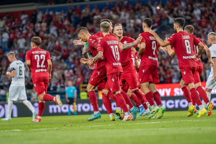 Football. Conference League. Wisla Krakow - Spartak Trnava. 15.08.2024