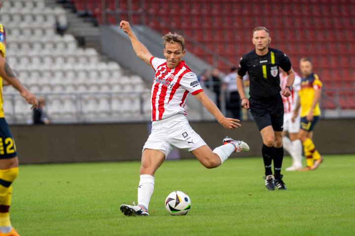 Football. PKO BP Ekstraklasa. Cracovia - Pogon Szczecin. 14.09.2024