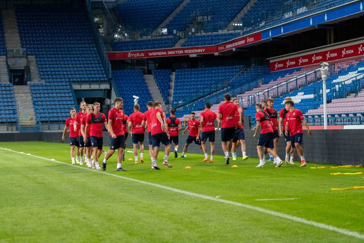 Football. Wisla Krakow. Training. 14.08.2024