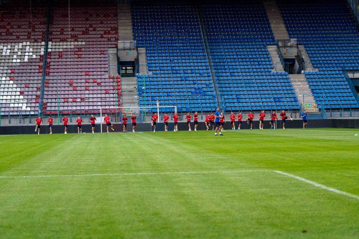 Football. Wisla Krakow. Training. 14.08.2024