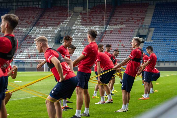 Football. Wisla Krakow. Training. 14.08.2024