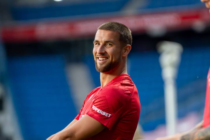 Football. Wisla Krakow. Training. 14.08.2024