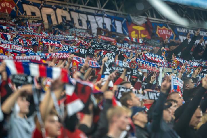 Football. Betlic 1 Liga. Wisla Krakow - Warta Poznan. 13.09.2024