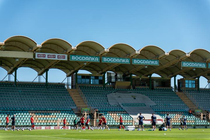 Football. Betlic 1 Liga. Gornik Leczna - Wisla Krakow. 21.09.2025