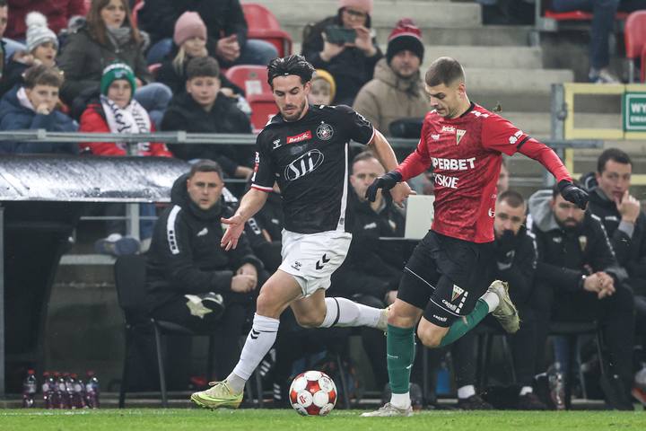 Football. Betclic I Liga. GKS Tychy - Polonia Warszawa. 05.12.2025