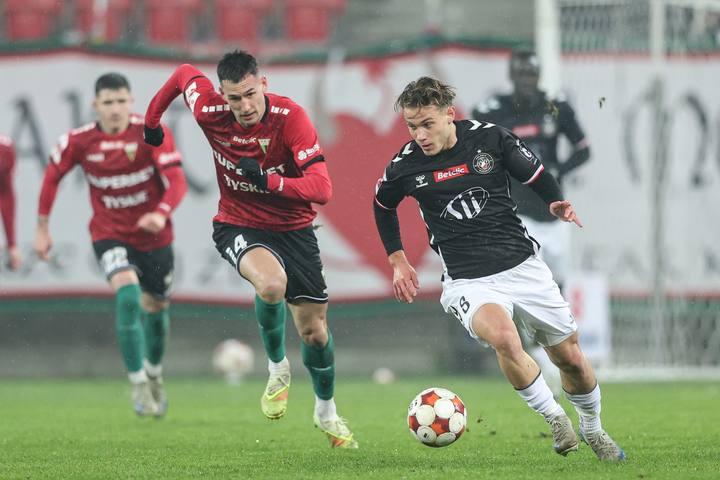 Football. Betclic I Liga. GKS Tychy - Polonia Warszawa. 05.12.2025