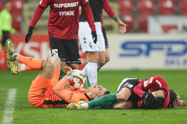 Football. Betclic I Liga. GKS Tychy - Polonia Warszawa. 05.12.2025