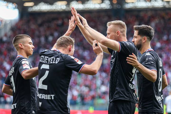 Football. Betclic 1. Liga. Wisla Krakow - Slask Wroclaw. 24.08.2025