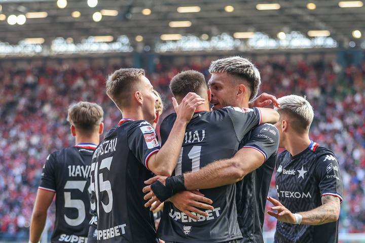 Football. Betclic 1. Liga. Wisla Krakow - Slask Wroclaw. 24.08.2025