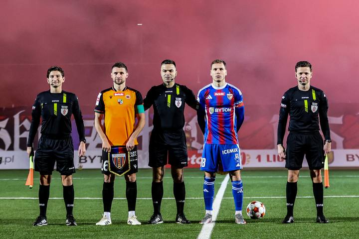 Football. Betclic I Liga. Polonia Bytom - Chrobry Glogow. 07.12.2025