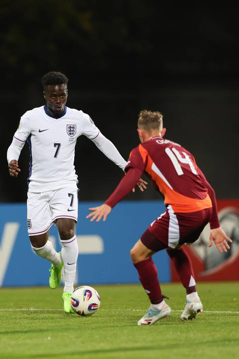 Football. FIFA World Cup Qualifiers. Latvia - England. 14.10.2025