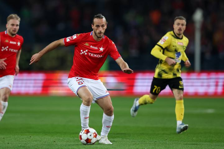 Football. Betclic 1 Liga. Wieczysta Krakow - Wisla Krakow. 02.10.2025