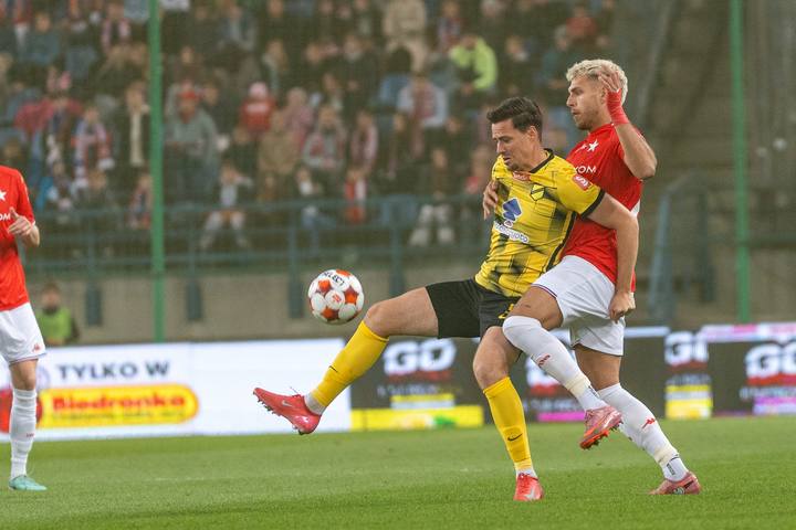 Football. Betclic 1 Liga. Wisla Krakow - Ks Wieczysta Krakow. 02.10.2025