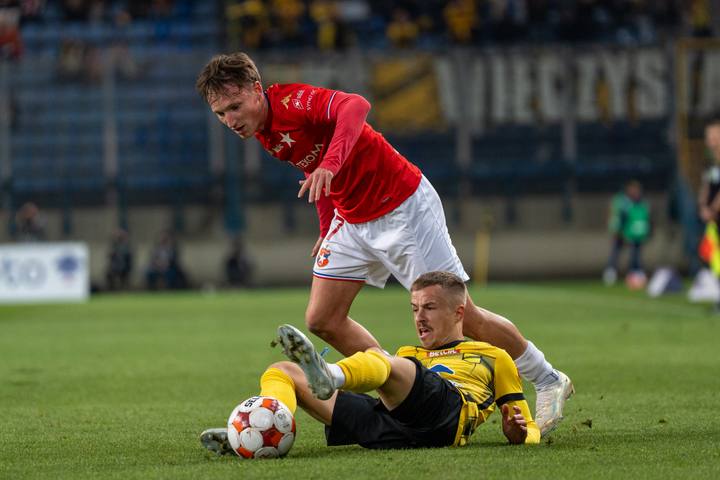 Football. Betclic 1 Liga. Wisla Krakow - Ks Wieczysta Krakow. 02.10.2025