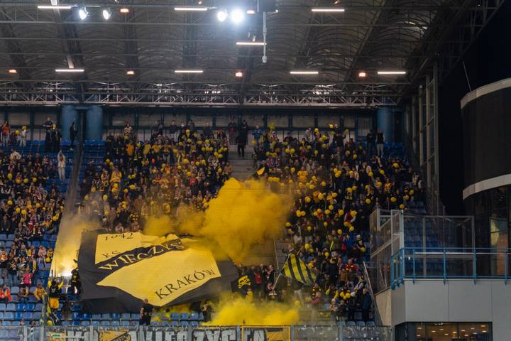 Football. Betclic 1 Liga. Wisla Krakow - Ks Wieczysta Krakow. 02.10.2025