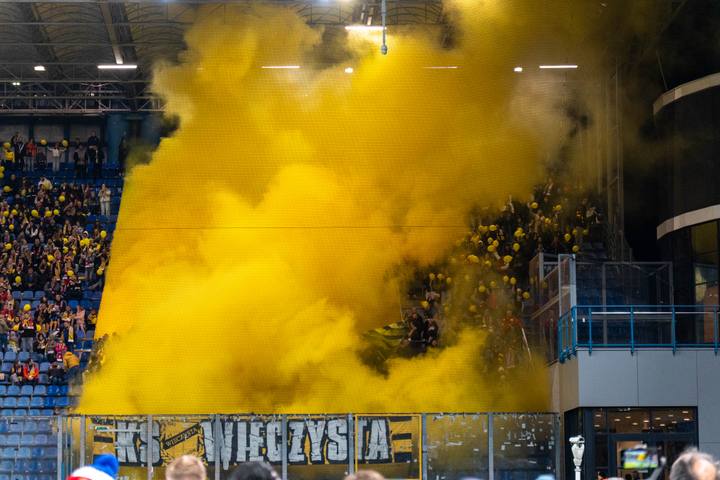 Football. Betclic 1 Liga. Wisla Krakow - Ks Wieczysta Krakow. 02.10.2025